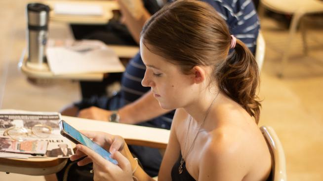 Estudiantes en Puan