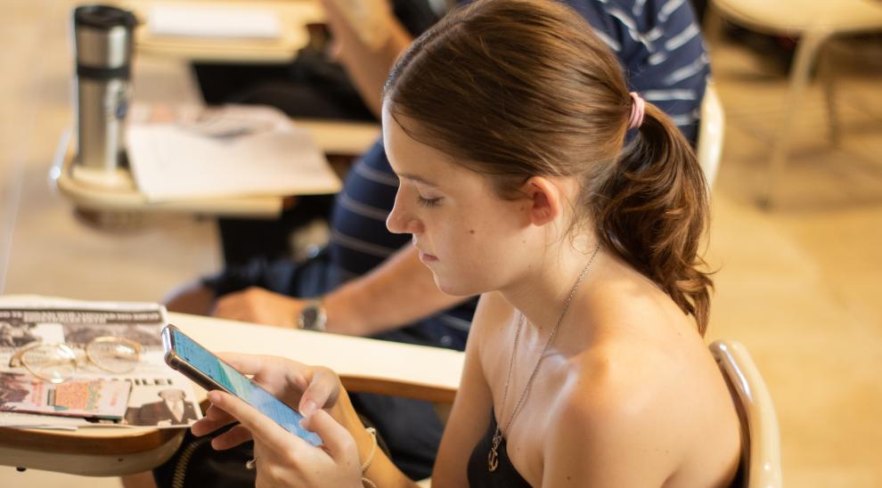 Estudiantes en Puan
