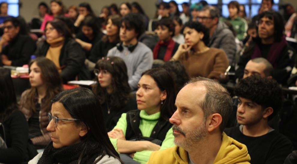 Estudiantes en Puan.