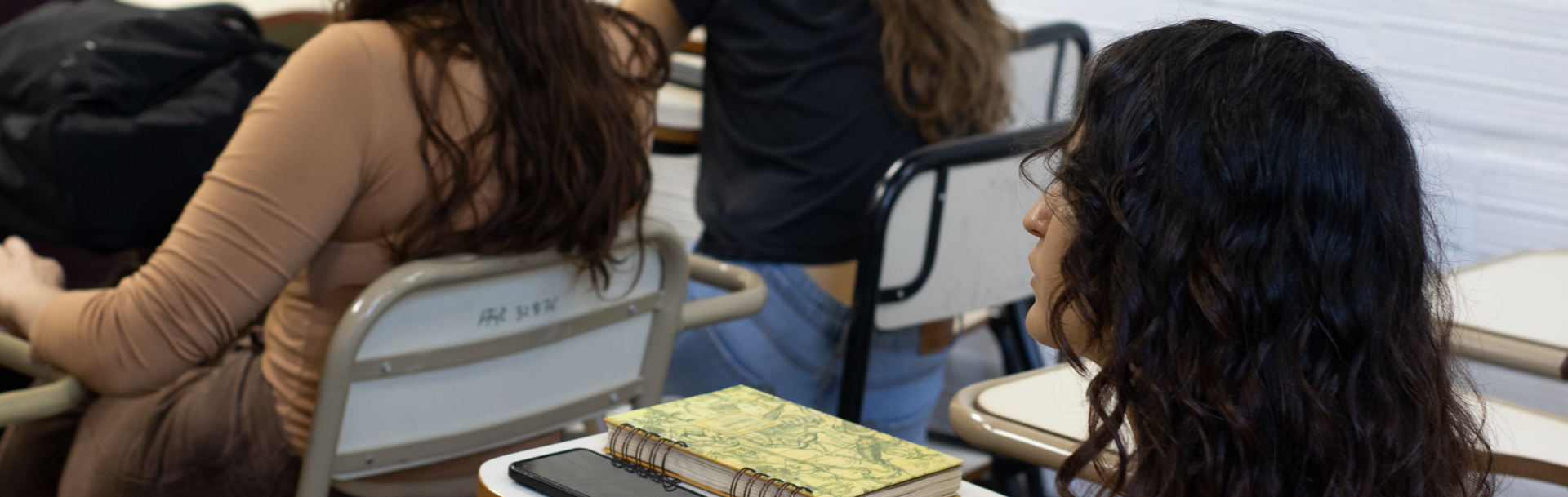 Estudiantes en Puan.