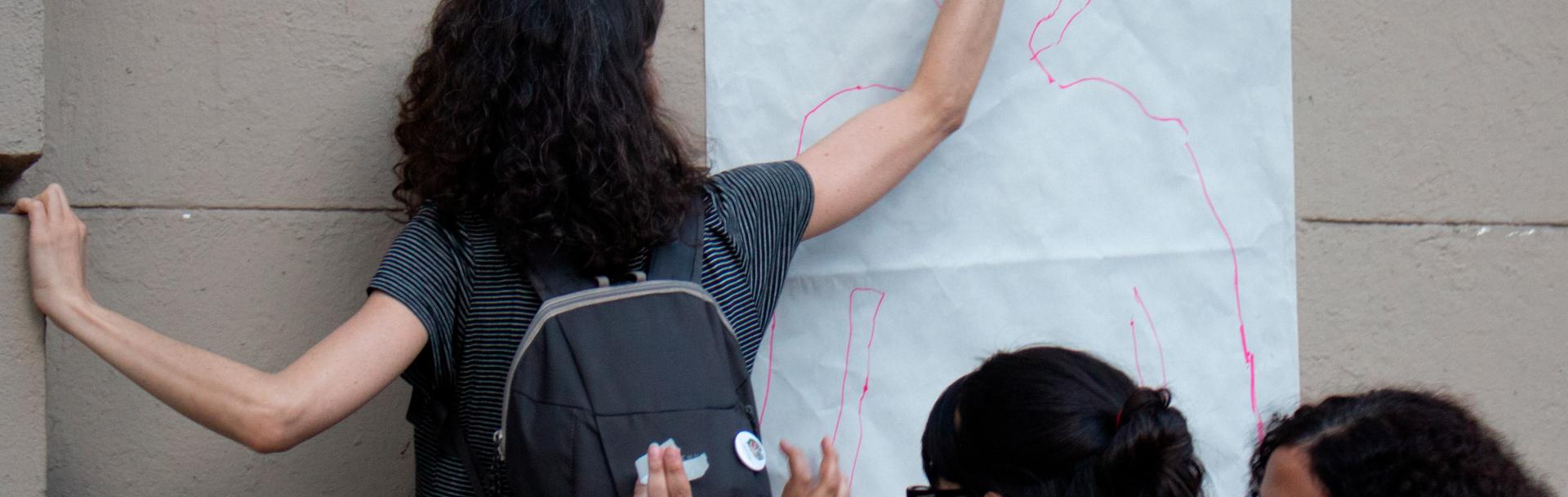 Estudiantes en Puan.