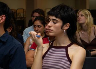 Estudiantes en Puan.