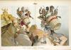 "La carga del hombre blanco", caricatura de Victor Gillam. 